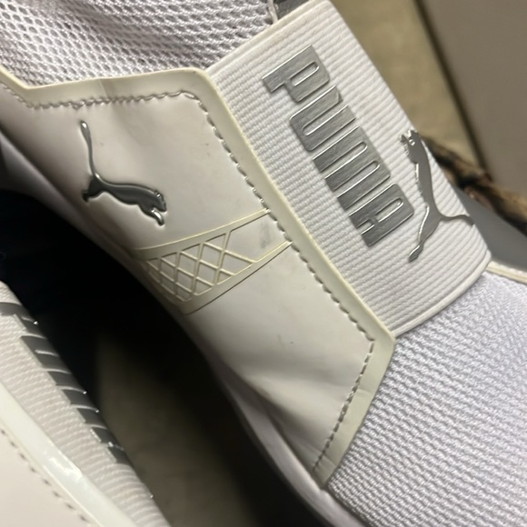 puma fierce core cross-trainer Women’s sneakers size 8 White & Silver - Picture 6 of 9